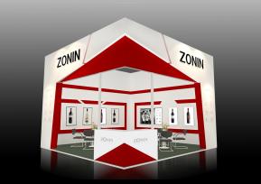 ZONIN红酒展览模型