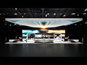 海尔国外展览模型