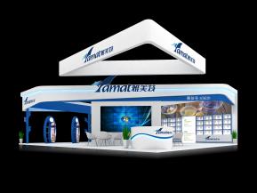 生物技术展 大气 雅美特展台 模型