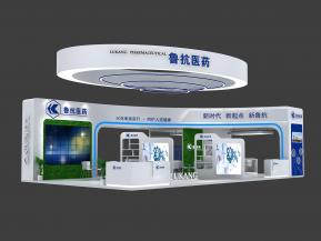 鲁抗医药吊顶3D模型