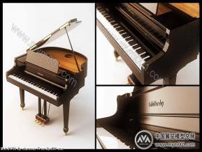 高档实木烤漆钢琴