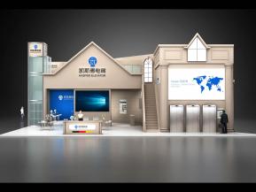 凯斯博电梯展览模型