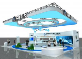 中国航天展览模型