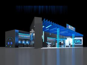 方玮科技展台3D模型