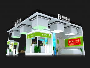 华宝孔雀展览模型