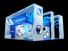 新展有机硅展览模型