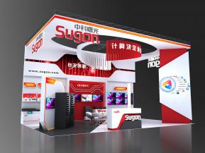 中科曙光展台设计