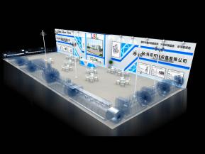 派可瑞设备展台模型