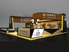 鑫融食品展览模型