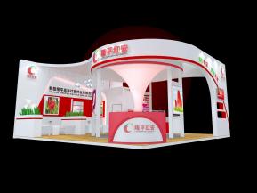 LONGPING隆平红安展台