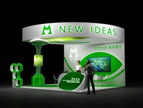 新思想电子展36平