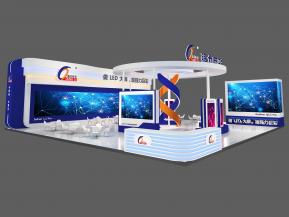 强力巨彩展览模型