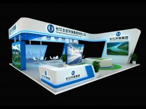 长江环保展览模型