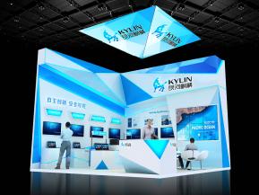 银河麒麟展览模型