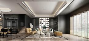 欧式客厅3D模型