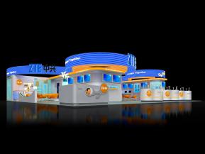 zte中兴展览模型