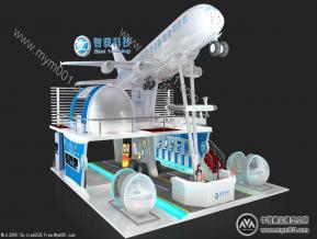 智载展览3D模型图片