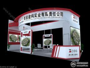 建构实业展览模型图片