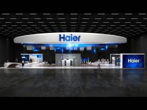海尔国外展