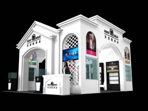 圣美伦香水展览模型图片