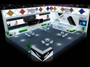 国民电子展览模型