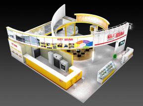 光明奶酪展览模型