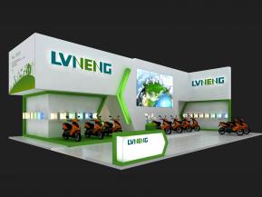 LVNENG绿能电动车展台