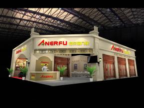 安尔富门业展览模型