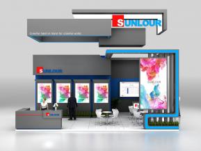 SUNLOUR展台模型