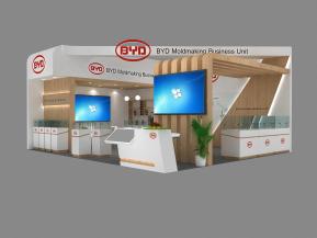 比亚迪展览模型