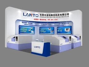 蓝拓方案展览模型