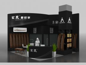 玄凰古筝展览模型