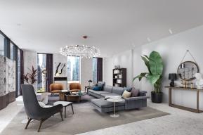 客厅餐厅3D模型