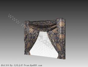 3D窗帘