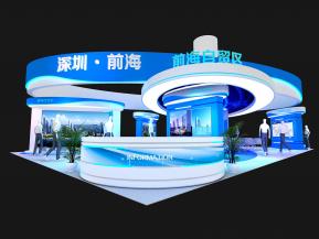 深圳前海展览展示3D模型