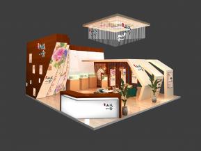 山水一舍展览模型