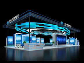 上海宝冶展览模型