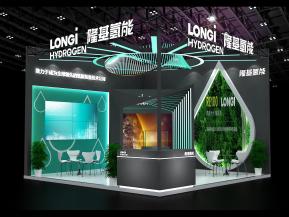 隆基氢能展览模型