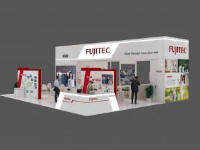 富士达电梯展览模型