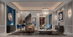 欧式客厅3D模型