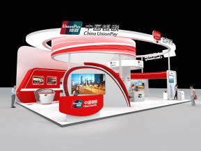 中国银联展览模型