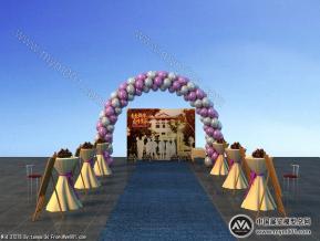 同学会签到处 外场