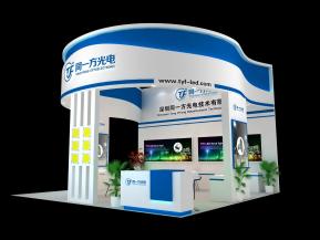 同一方光电展览模型