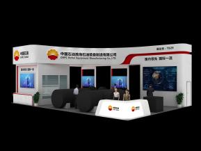 渤海石油装备展览模型