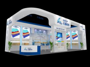 千帆衬布展览模型