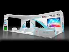 青岛立见展台模型