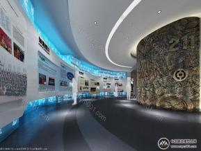 荣誉展厅模型