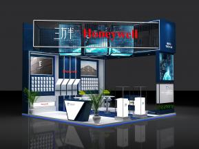 三方半展览模型