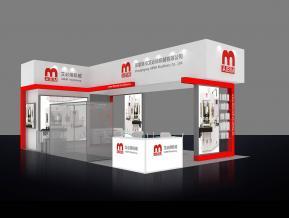 艾必模机械展台模型