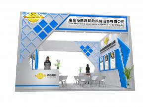 新远船舶展览模型